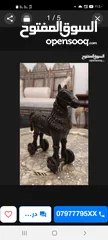  1 حصان برونز فارسي قديم تحفه فنيه
