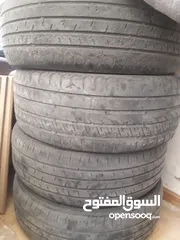  2 إطارات مستعملة