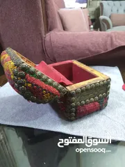  6 صندوق قديم تراثي مطعم نحاس