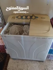  2 غسالات حوضين عدد 2 شغالين ميه بالميه عل فحص