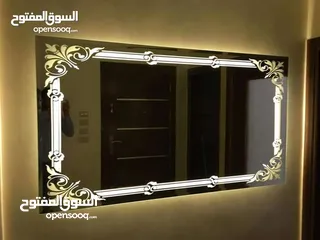  21 تفصيل جميع انواع الديكور خشب مرايا زجاج طاولات