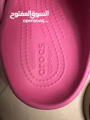  6 كروكس crocs حذاء رياضي/ شبشب بكعب عالي مريح وعصري