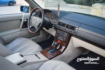  13 Mercedes SL320 1995 بحالة الوكالة