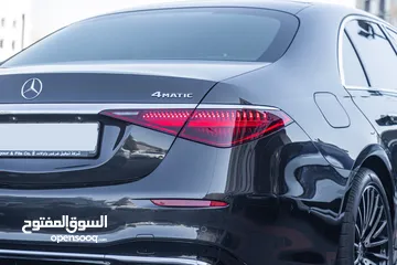  6 Mercedes S450 2022 Amg kit Mild hybrid 4matic    السيارة وارد الشركة و قطعت مسافة 64,000 كيلو