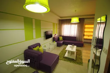  1 شقة مفروشة للايجار في الشميساني ارضية عمان الاردن - شارع الثقافة