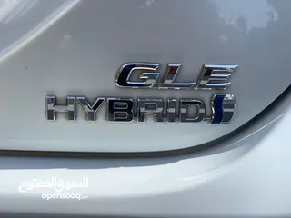  29 تيوتا كامري 2024 gle هايبرد لون لؤلؤي مميز 7  جيد