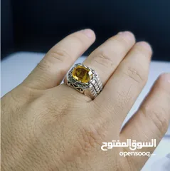 6 Rare yellow sapphire stone