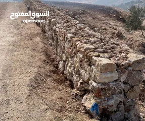  3 مقاولات بناء جدران حجر طلياني تبليط ساحات حجر  تعمير اراضي وتشييك وبناء جدران سلاسل حجرية