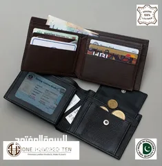  5 Pure Leather Wallets Premium Quality Pakistan