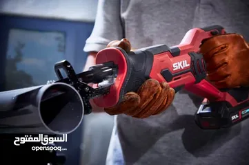  3 منشار ترددي قابل لإعادة الشحن بقوة 20 فولت لمختلف أعمال القطع skil