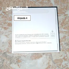  3 شبه جديد  Airpods4 استخدام بسيط