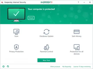  4 برنامج مضاد فيروسات كاسبرسكي انترنت سكيورتي 2 جهاز Kaspersky Internet Security