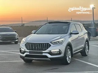  1 هونداي سنتفيه 2016/فتحة سقف بانوراما  4x4