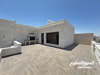  21 شقة بسعر مغري شارع المطار حي النخيل طابق ثالث مع روف دوبلكس  مساحة 225 م وترس خارجي 90 متر