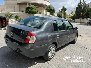  4 رينو كليو 2008 لون فيراني – سيارة صغيرة واقتصادية بحالة ممتازة، دهان جديد، جير جديد، ترخيص لشهر 8