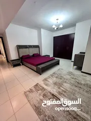  4 للإيجار الشهري شقة مفروشة غرفة وصالة في عجمان منطقة الراشدية الجراند مول