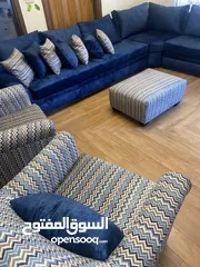  4 طقم كورنر منجد جديد لم يستعمل بعد التنجيد للبيع سعر مغري قابل للتفاوض