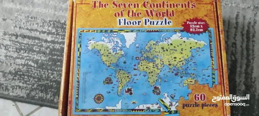  1 World floor puzzle / jigsaw