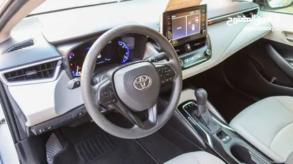  11 تويوتا كارولا هايبرد 2020 بحالة الوكالة Toyota corolla