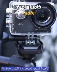  8 كاميرا 4K رياضية اكشن تصوير اثناء ركوب الدرجات ركوب الخيل ركوب الأمواج تصوير الأعماق، تسلق الجبال بد