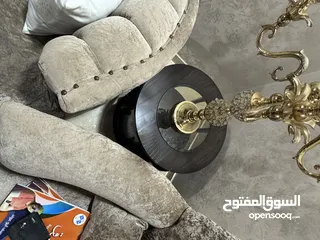  1 طقم كنب 7 مقاعد مع طرابيزات
