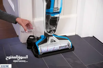  17 Bissell Crosswave مكنسة بيسل متعددة الأسطح