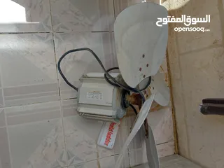  4 مراوح مكيف عدد 2شغالات100/100كانو ركبين على كمبرسر 8.5