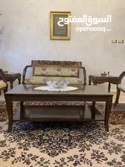  4 طقم جلوس حفر كلاسيك زان