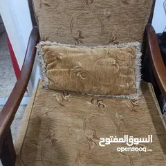  3 طقم كنب 10مقاعد  و سجادة مستعمل