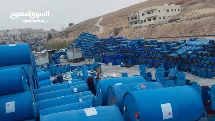  15 براميل حديد بلاستيك جميع الأحجام والانواع بسعر الجمله