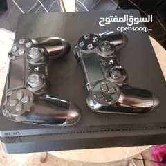  5 بلاي ستيشن 4 slim مستعمل بحالة ممتازة بسعر حرق بجيبش نص حق الالعاب الي شاريها عليه