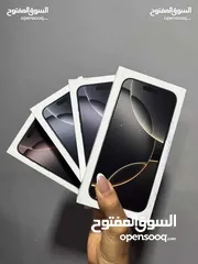  4 ايفون 16 بروماكس جديد(256GB) الشرق الأوسط بسعر مميز