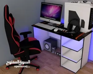  29 طاولات 120سم شامل التوصيل والتركيب مناسب للدراسة والعمل والجيمنج