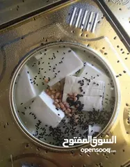 15 جبنة غنم مغلية بالمستكه والمحلب والقزحه