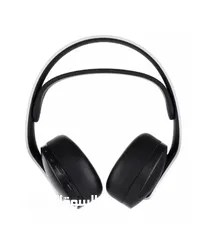  4 ميكروفونات سماعة رأس سوني PS5 اللاسلكية Pulse 3D مزدوجة لإلغاء الضوضاء، أبيض .