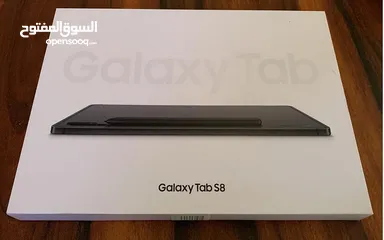  3 للبيع تابلت Samsung Galaxy Tab S8 بحالة ممتازة