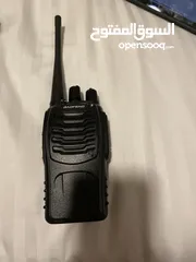  1 A baofeng walkie-talkie