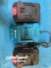  4 متاح دريل امباكت شحن فاضي او مع بطاريات وشاحن اقرأ الوصف لقرائت جميع التفاصيل