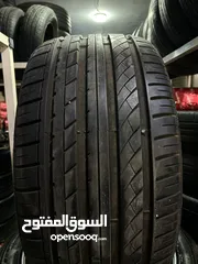  1 /:- اطار مستعمل بحالة ممتازة /:- قياس 275/30/20 العدد 1