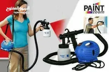 6 جهاز رش الطلاء يرش جميع انواع الدهان جهاز رش دهان المحمول قوي و سريع جهاز محمول للدهان