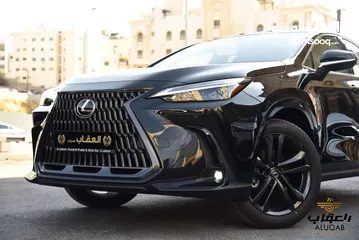  4 لكزس فاخرة NX 350 موديل 2024 كفالة الشركة عداد زيرو لون اسود مميز
