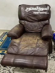  2 كرسي ريكلاينر كبير مريح جدا تنجيد ممتاز  Extra large recliner chair with premium upholstery