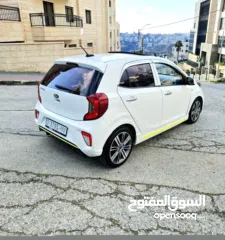  4 كيا بيكانتو 2018  GT فل اضافات فتحة سقف