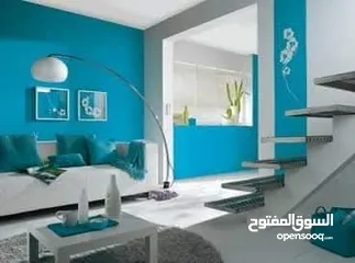  16 عرووض بسعر مغري ادهن بيتك كامل بأحدث الديكورات السعر عرض 100دينار ومعالجة الرطوبه بشكل نهائي ومضمون