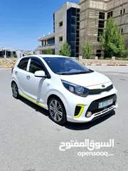  1 كيا مورنينج 2020 جيتي لاين  فل إضافات دهان الشركة