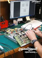  8 صيانه شاشات تلفزيون صيانه لوحات الكترونيه الانفيرتر فريزرات لكل الاجهزه المنزليه دورات صيانه شاشات