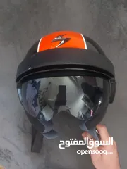  1 خوذة دراجة نارية