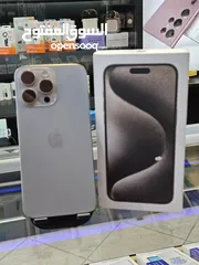  3 Apple Iohone 15 Promax(256GB 15 برو ماكس (256) جيجا وارد الشرق الاوسط