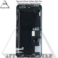  1 شاشة أيفون  IPHONE XS MAX أصلي شركة 100% .