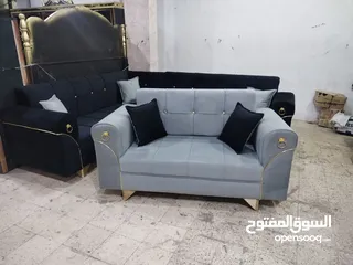  6 طقم كونر حرف L مع مجوزه خشب سويد ولاتيه كامل